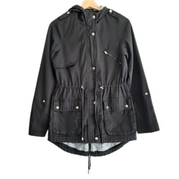 VERO MODA Primula Parka Jacket Utility Sleeves Sz XS - Picture 1 of 15